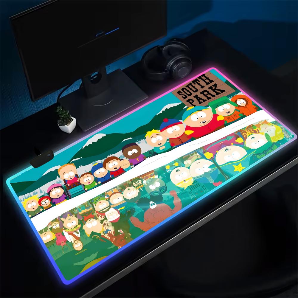 Gaming Accessories For Table - South Park Mouse Pad Anime Gaming