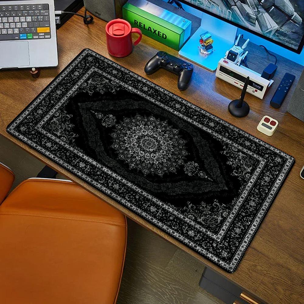 Gaming Accessories Retro - New Black Persian Carpet Mysterious Retro