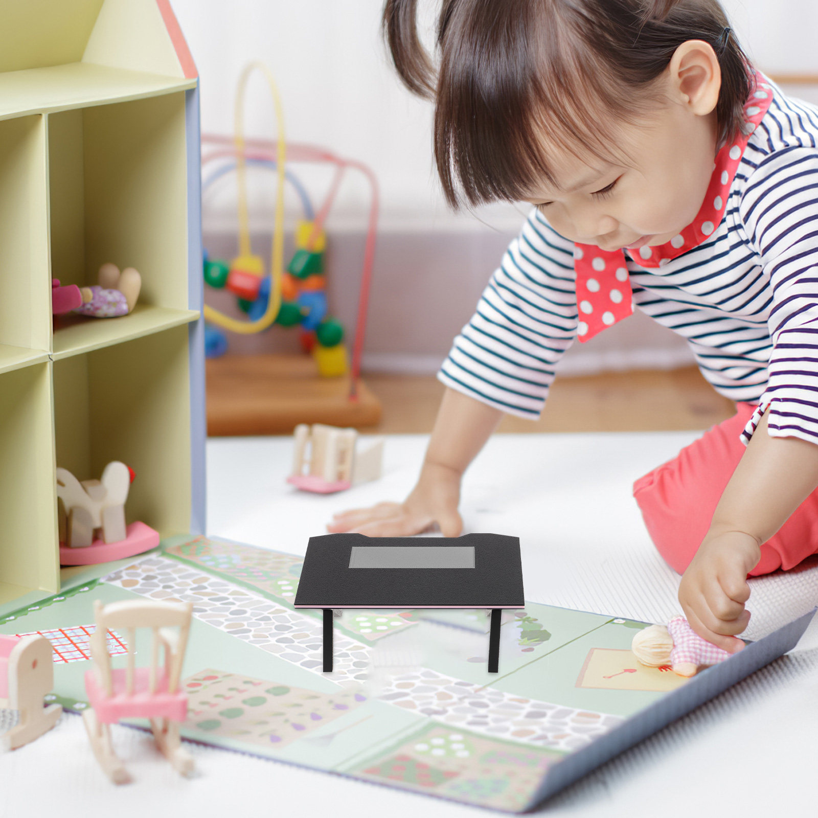 Gaming Accessories Europe - Miniature Gaming Desk Tiny Computer Table