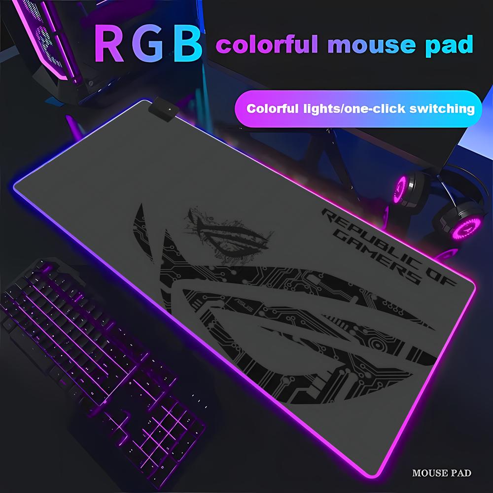 Gaming Accessories Pc Setup - 1pc Large Gaming HYBXAXC RGB Circuit
