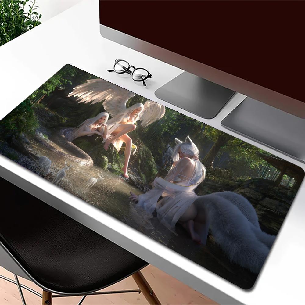 Forest girl Gaming Mats Extend - Gaming Accessories Pc Setup 评论和价格