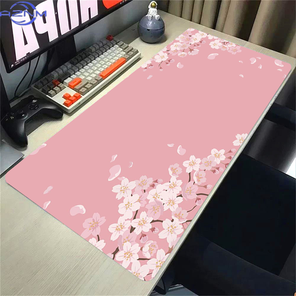 Pink Sakura Anime Mousepad Lan - Gaming Accessories Pink 评论和价格