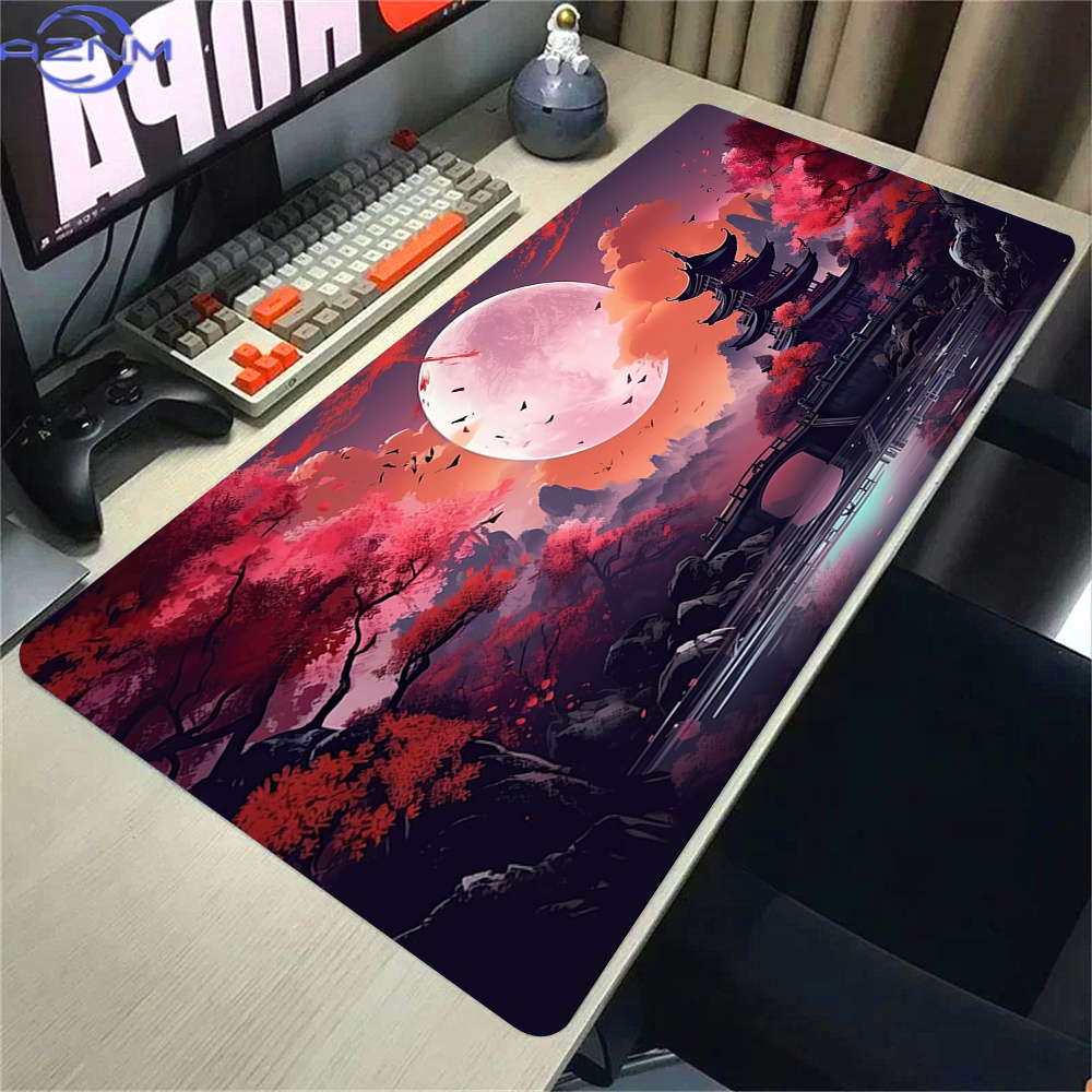 Pink Sakura Anime Mousepad Lan - Gaming Accessories Pink 评论和价格