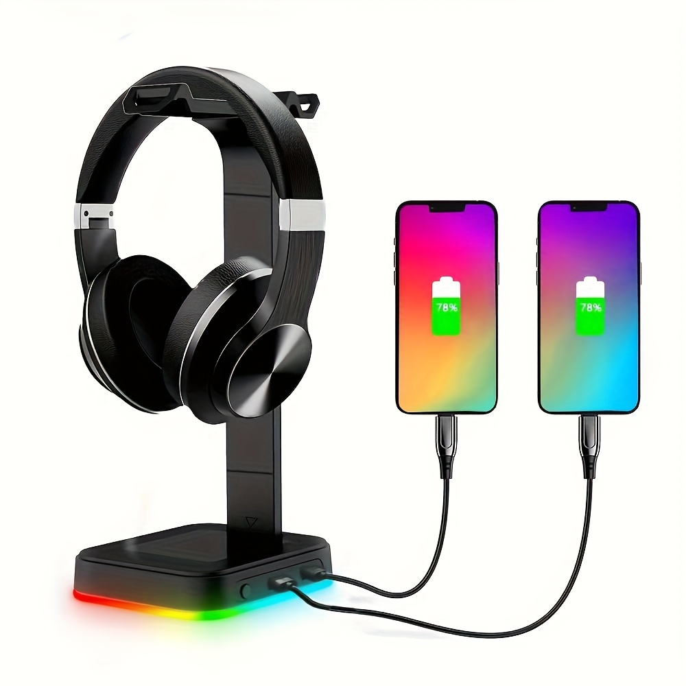Gaming Headset Stand Adjustabl - Headset Stand Rgb 评论和价格