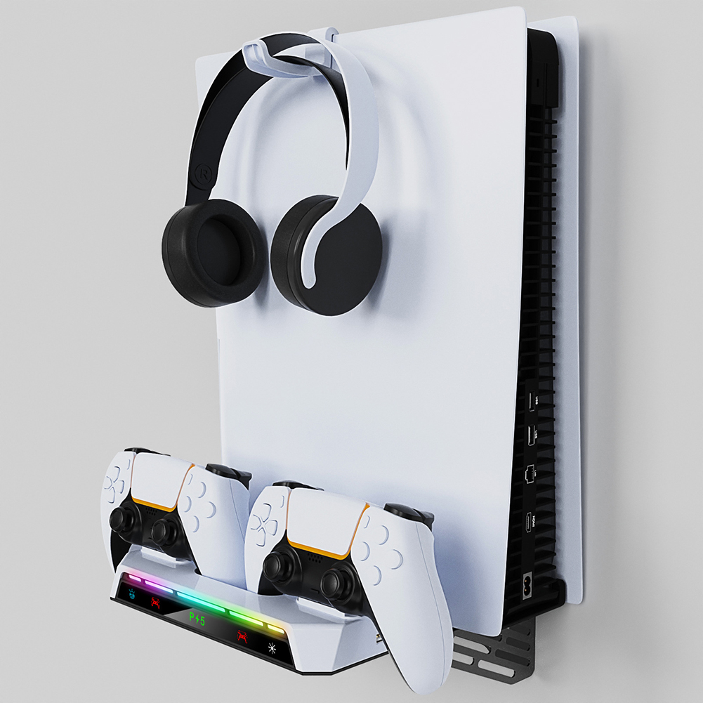 Shelf Floating Mount with Dual - Headset Stand Rgb 评论和价格