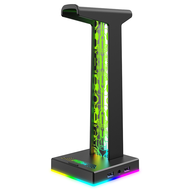 RGB Gaming Headphone Stand Dua - Headset Stand Rgb 评论和价格