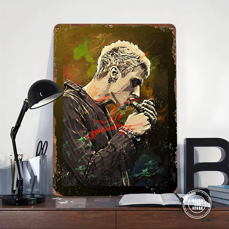 Machine Gun Kelly Tin Poster C - Gaming Accessories Europe 评论和价格