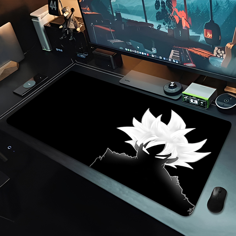 DBZ Black Anime Mouse Pad Drag - Gaming Accessories Gamer 评论和价格