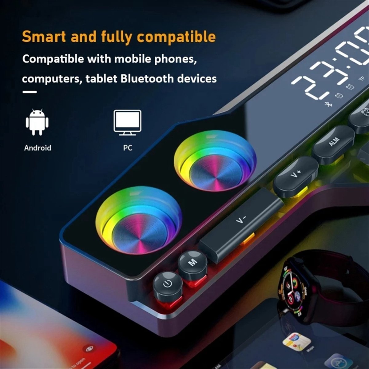 DTC5 V18 Dazzle Colour Speaker - Gaming Accessories Kit 评论和价格