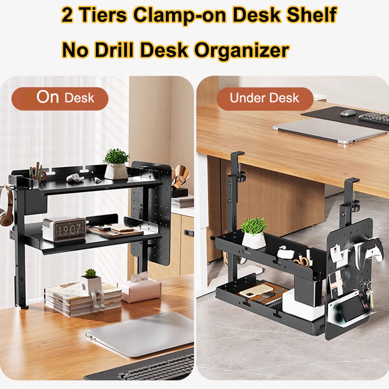 Clamp-on 14 inch Above Below D - Gaming Accessories For Table 评论和价格