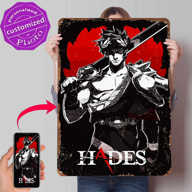 Hades Game Metal Poster Custom - Gaming Accessories Europe 评论和价格
