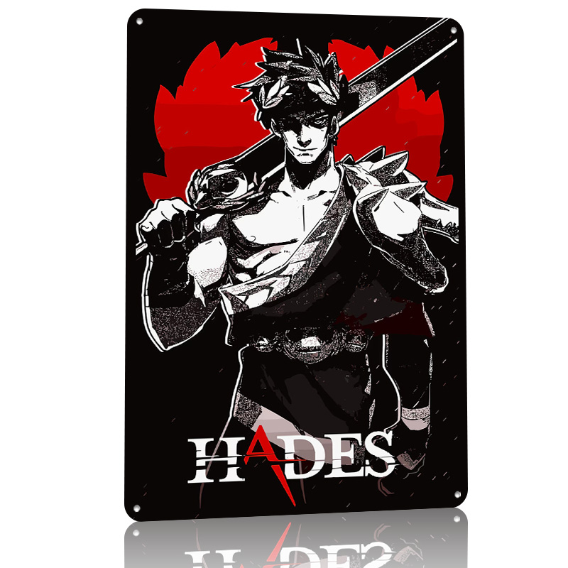 Hades Game Metal Poster Custom - Gaming Accessories Europe 评论和价格