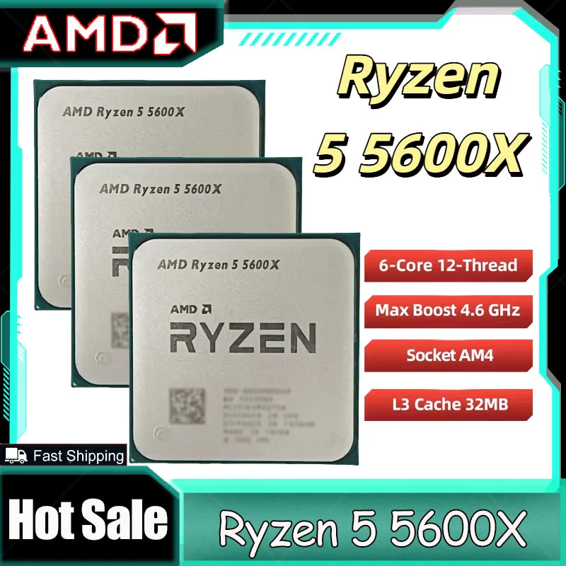 AMD Ryzen 5 5600X AMD R5 5600X - Amd Cpu Ryzen 5 评论和价格