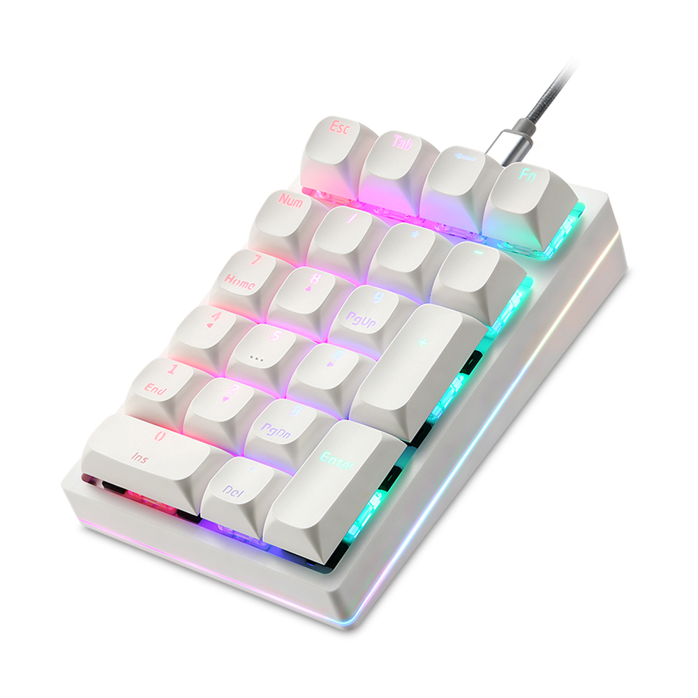 K24Pro 21Keys Number Pad Mecha - Keyboard Numpad Separate 评论和价格