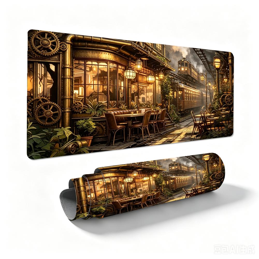 Retro Industrial Train Station - Gaming Accessories Retro 评论和价格