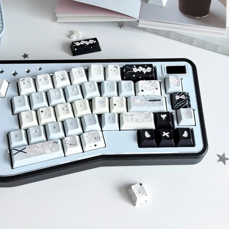 Pseudo Angel Theme Keycaps Set - Gaming Set Accessories 评论和价格