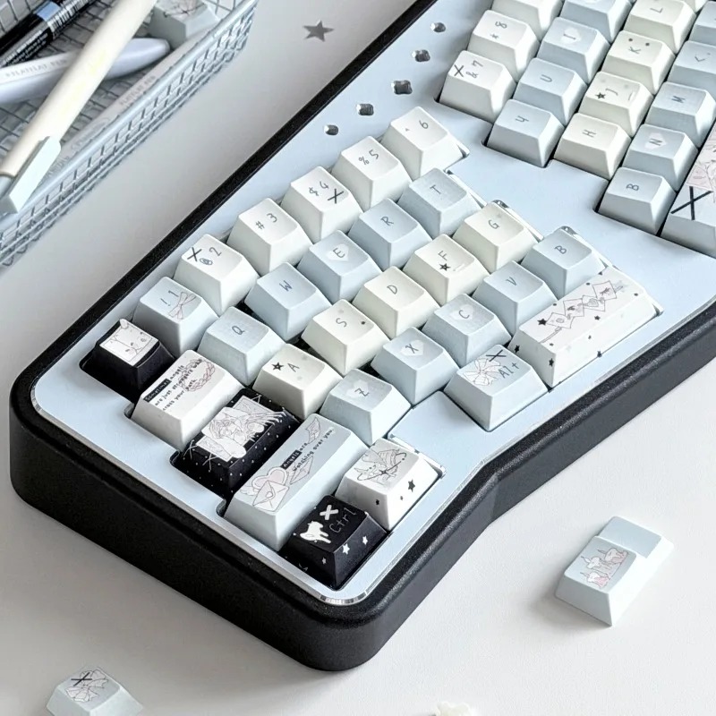 Pseudo Angel Theme Keycaps Set - Gaming Set Accessories 评论和价格