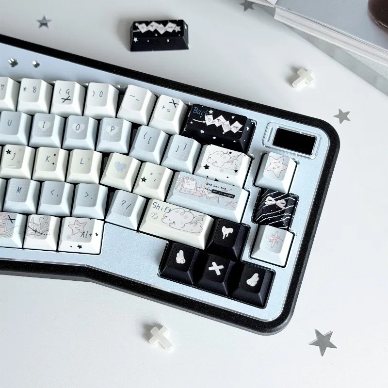 Pseudo Angel Theme Keycaps Set - Gaming Set Accessories 评论和价格