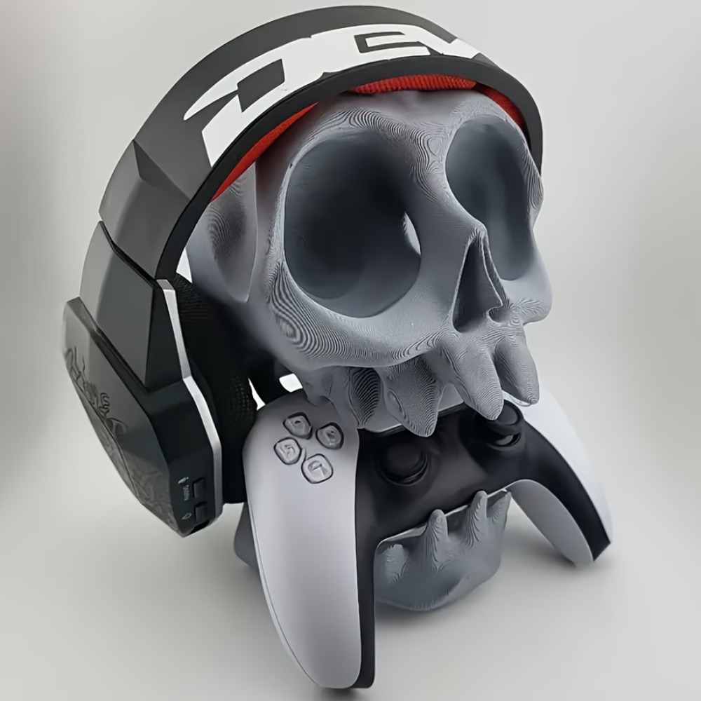 Skull Shaped Controller Stand  - Gaming Set Accessories 评论和价格