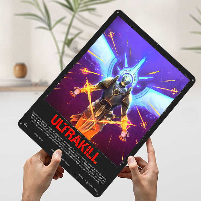 Ultrakill Game Metal Poster Cu - Gaming Accessories Europe 评论和价格