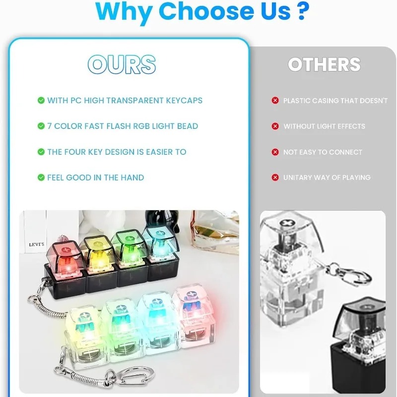 4-Key Mechanical Keyboard Swit - Keyboard Switch Tester 评论和价格