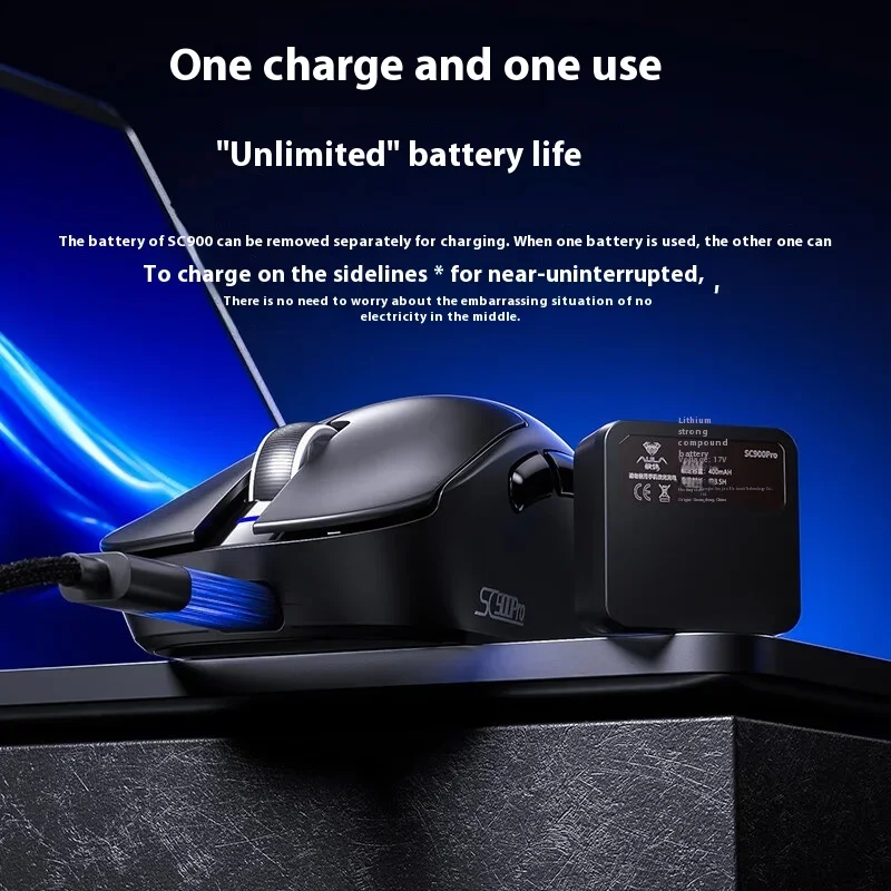 AULA SC900 Mouse Mouse Paw3950 - Gaming Accessories Gamer 评论和价格