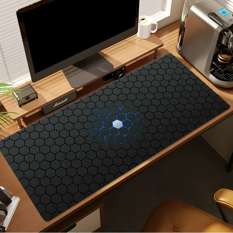 Hexagon Large Gaming Mouse Pad - Gaming Accessories Computer 评论和价格