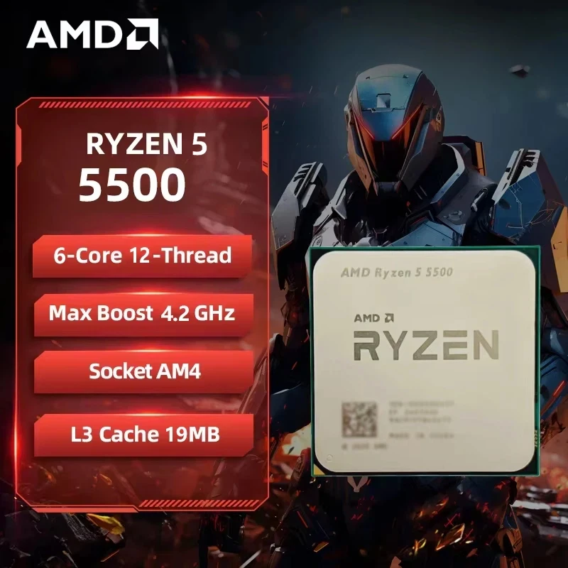 AMD Ryzen 5 5500 6-Core 12-Thr - Amd Cpu Ryzen 5 评论和价格