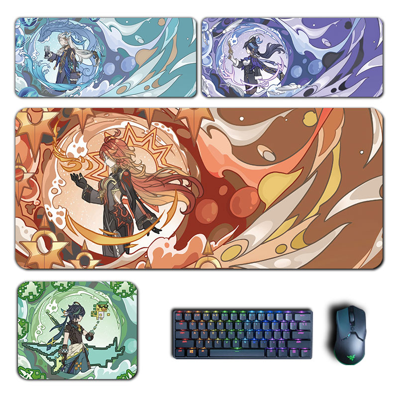 Anime Genshin Impact Mouse Pad - Gaming Accessories Computer 评论和价格