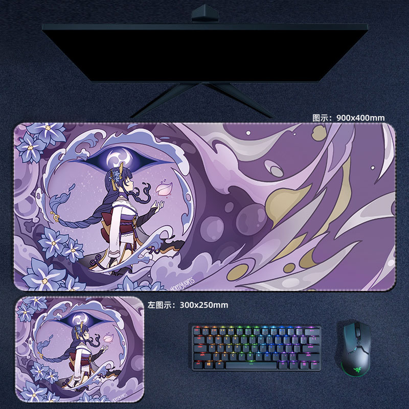 Anime Genshin Impact Mouse Pad - Gaming Accessories Computer 评论和价格