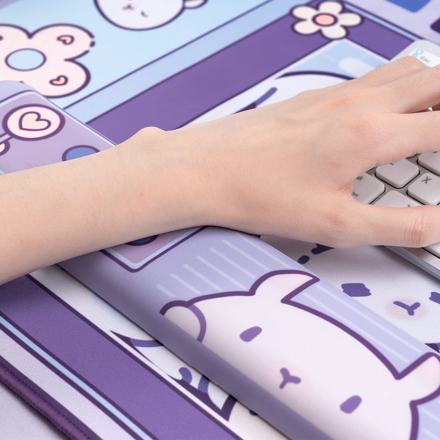 Large Kawaii Gaming Mouse Pad  - Gaming Accessories Pink 评论和价格