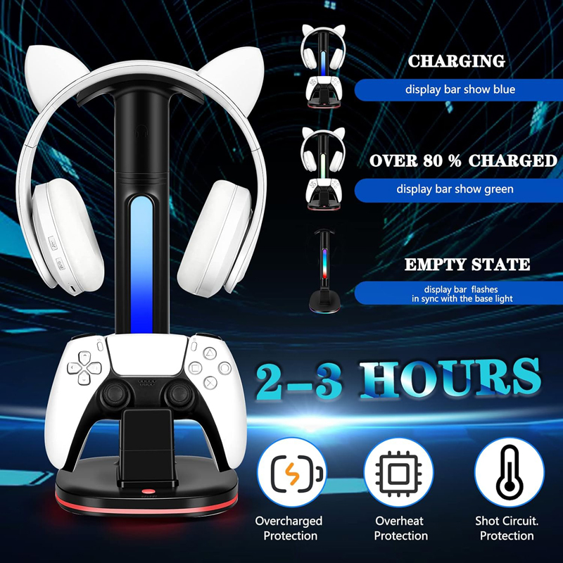 Controller Charging Station W  - Headset Stand Rgb 评论和价格