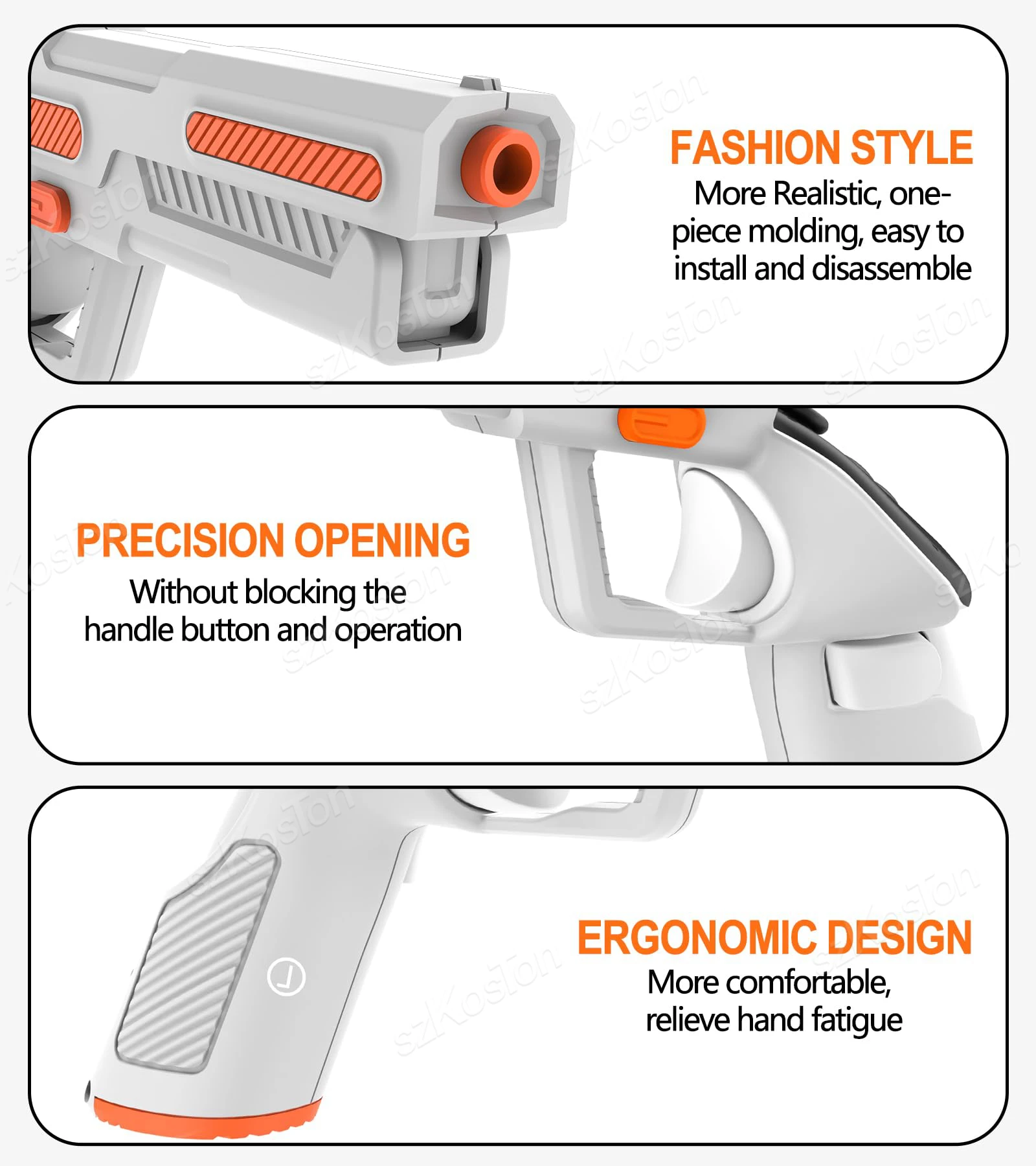 VR Gun Stock Grips for Meta Qu - Gaming Accessories Vr 评论和价格