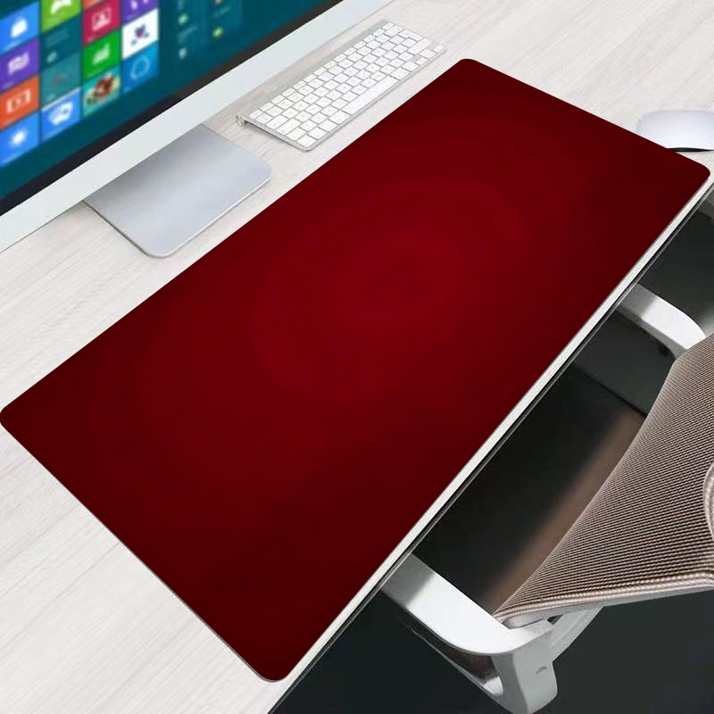 Red Mouse Pad Office Extended  - Gaming Accessories Pink 评论和价格