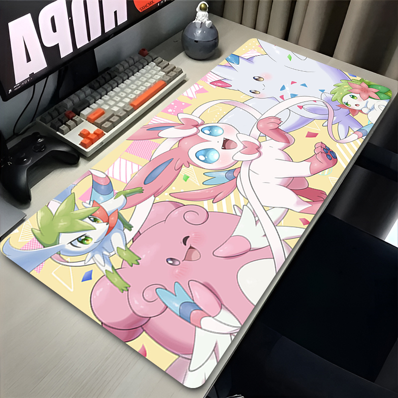 Large Pink Cute Mousepad XXL G - Gaming Accessories Gamer 评论和价格