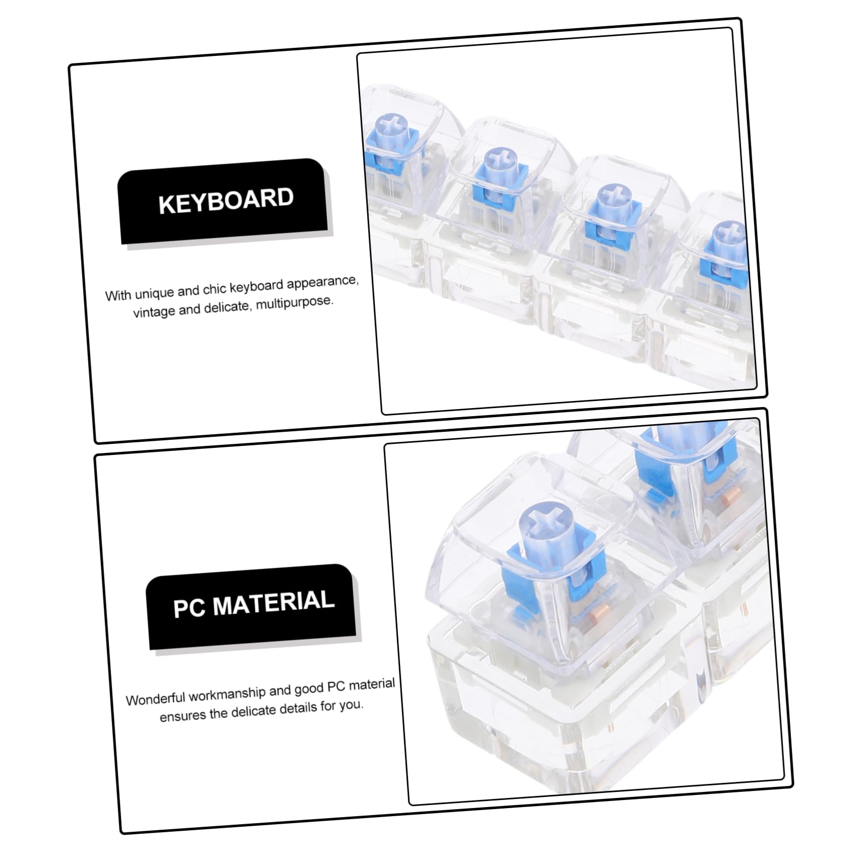 LED Light Up Fidget Keychain,  - Keyboard Switch Tester 评论和价格