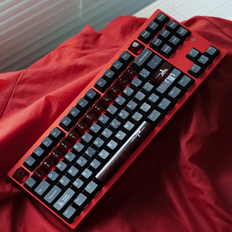 Soviet Black Theme Keycaps Set - Gaming Set Accessories 评论和价格