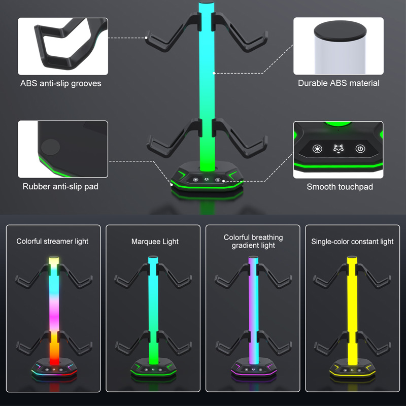 RGB Game Controller Headphone  - Headset Stand Rgb 评论和价格