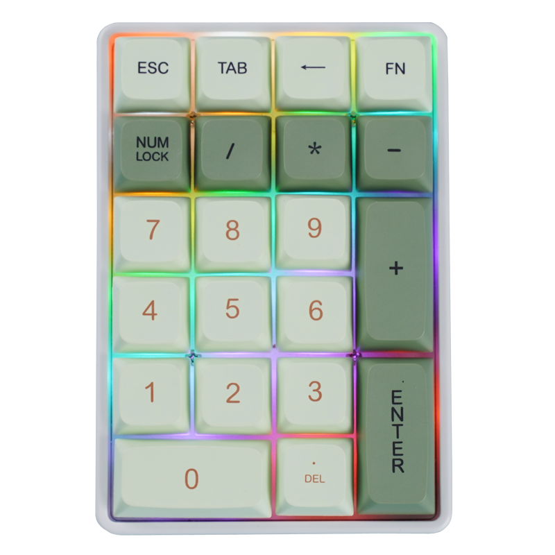 K21 Tri-mode Mechanical Numeri - Keyboard Numpad Separate 评论和价格