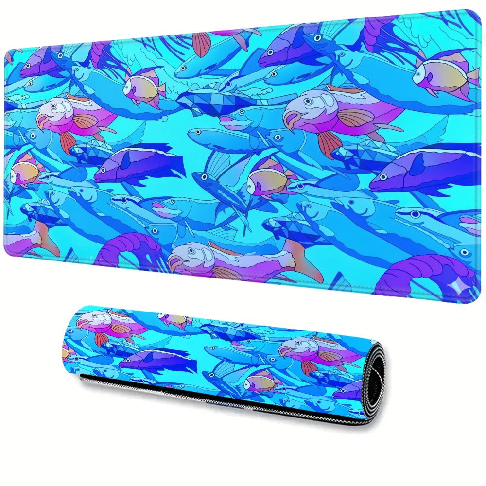 HD Printing Fish Rubber Mouse  - Gaming Accessories For Table 评论和价格