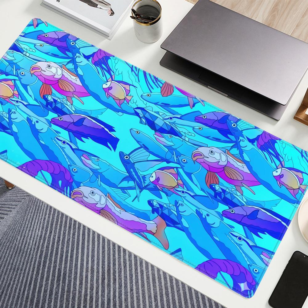 HD Printing Fish Rubber Mouse  - Gaming Accessories For Table 评论和价格